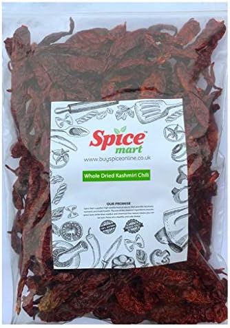 Kashmiri Chilli | Chillies Dried Whole Premium Quality Free UK P&P 25g-950g (90g)