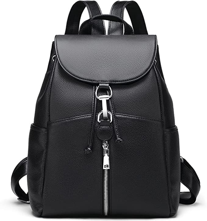 Fashion Backpack for Women, Zipper Closure, Stylish Backpack Handbag Shoulder Bag for Women and Teens Girls | College | Travel | Work | Office | Birthday | Gift (Black) (B0D1P21736) Amazon Price History, Amazon Price Tracker