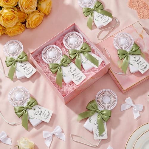 Abanicos de boda contra el calor de los invitados, mini ventiladores Mudder de mano USB 4