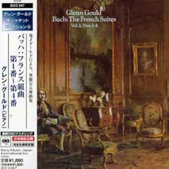 Glenn Gould - J.S.Bach-French Suites No.1-4 (Mini LP Sleeve