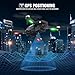 GPS Drone with Camera 4K for Adults,2PCS Batteries 60Mins Flight Time and Carrying Case,Gift Toys for Men Boys,Easy Fly Quadcopter for Beginners & Kids with Optical Flow Positioning