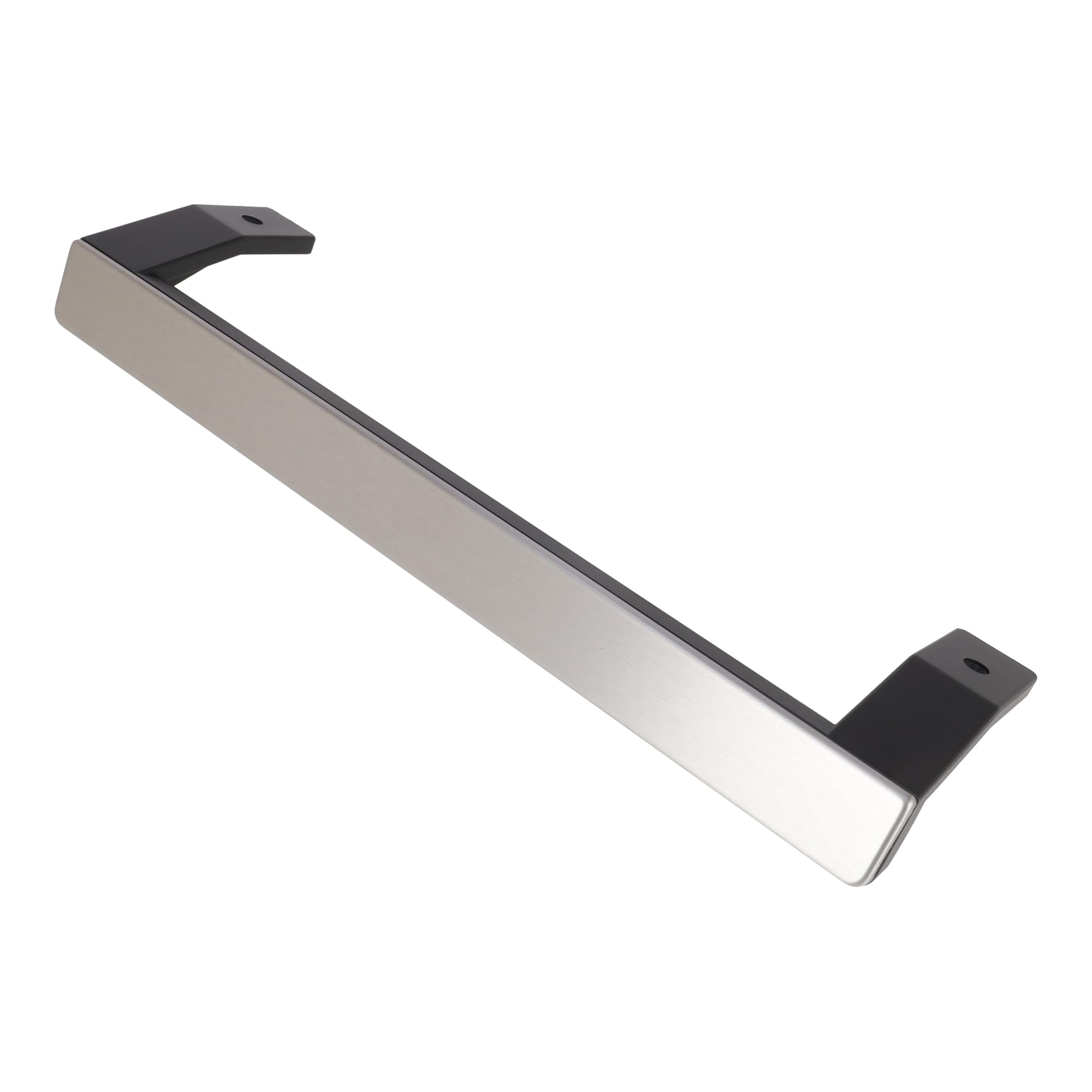 Sparefixd Silver,Black Door Handle To Fit Beko Fridge & Fridge Freezer (Check Fits List Below To Ensure Suitable)