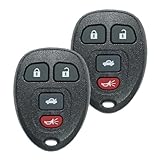 SUPALAND Keyless Entry Remote Control Key Fob Replacement Fits for Chevy Malibu Cobalt 2005-2012 Pontiac G5 G6 Grand Prix Solstice 2005-2010 Buick Lacrosse Saturn Aura Sky KOBGT04A 15252034
