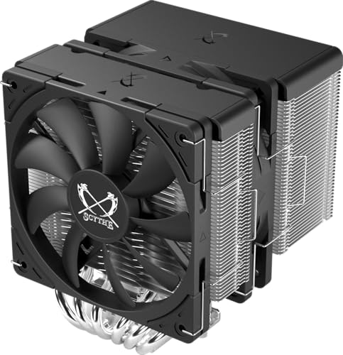 Image of Size Scythe FUMA3 Twin Tower Side Flow CPU Cooler with Double Reverse Type Fan