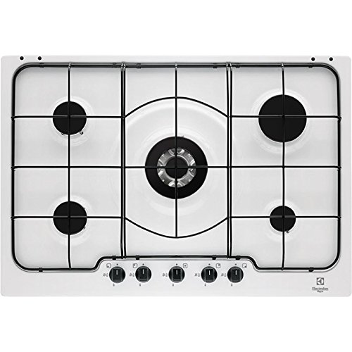 ELECTROLUX Piano Cottura PB750UV a Gas 5 Fuochi Gas Colore Bianco