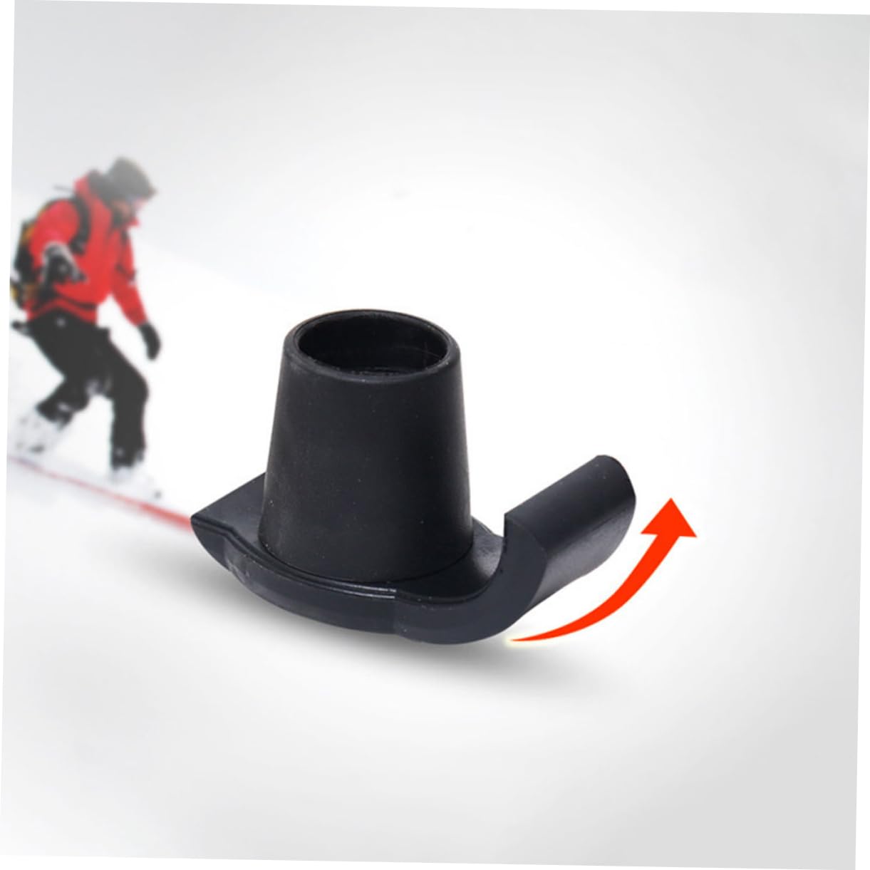 PACKOVE 24pezzi Sci Antiscivolo Per Deambulatori Guida Leggera Sostituti Sicuri Per Deambulatori Cuscinetti Anti-skid Per Camminatori Facile Installazione Per Uso Quotidiano