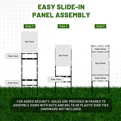 Justsignframes C 234 Real Estate Metal Yard Sign H-Frame  thumb #2