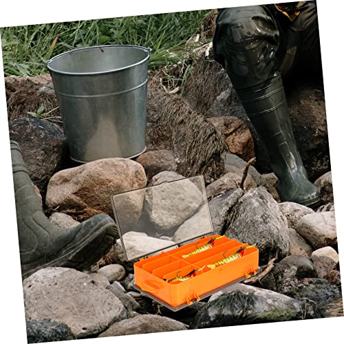 Storage Bins 4Pcs Lure Box Plastic Organizer Box Outdoor Storage Chest Fishing Baits Bait Container Lure Storage Box Fishing Lure Organizer Fishing Lure Box Fishing Tool #TOP3