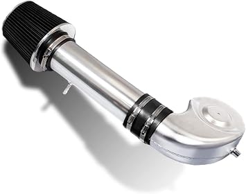 Short Ram Intake Kit with Reusable Black Filter Compatible with Dodge 94-01 Ram 1500 Pickup 3.9L V6/ 5.2L 5.9L V8/94-01 Ram 2500 Pickup 5.9L V8/94-96 Ram 2500 Pickup 5.2L V8
