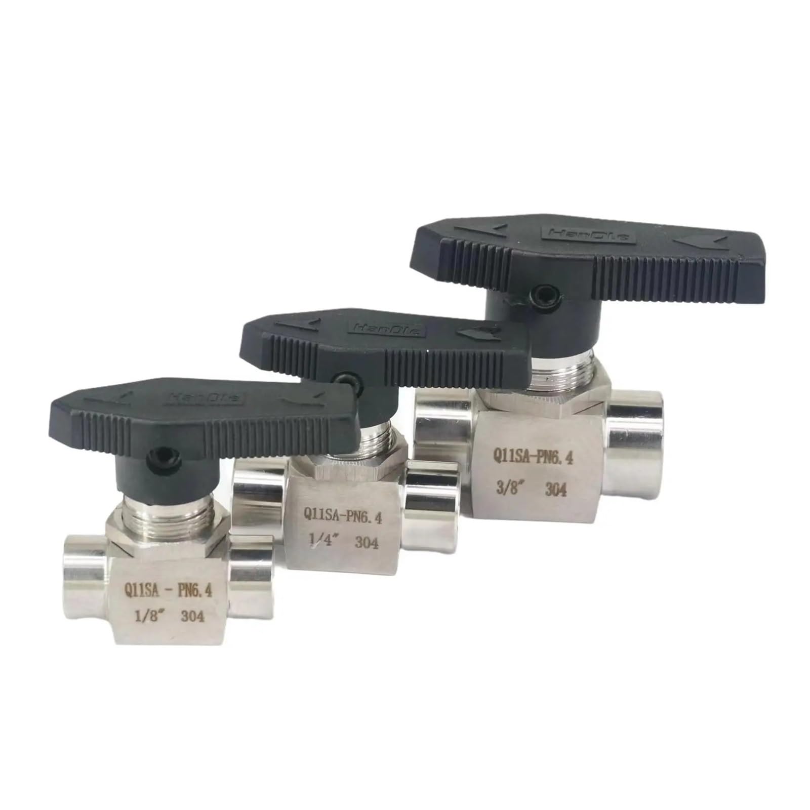Vanne à soupape en acier inoxydable 304 durable de 915 PSI pour gazole