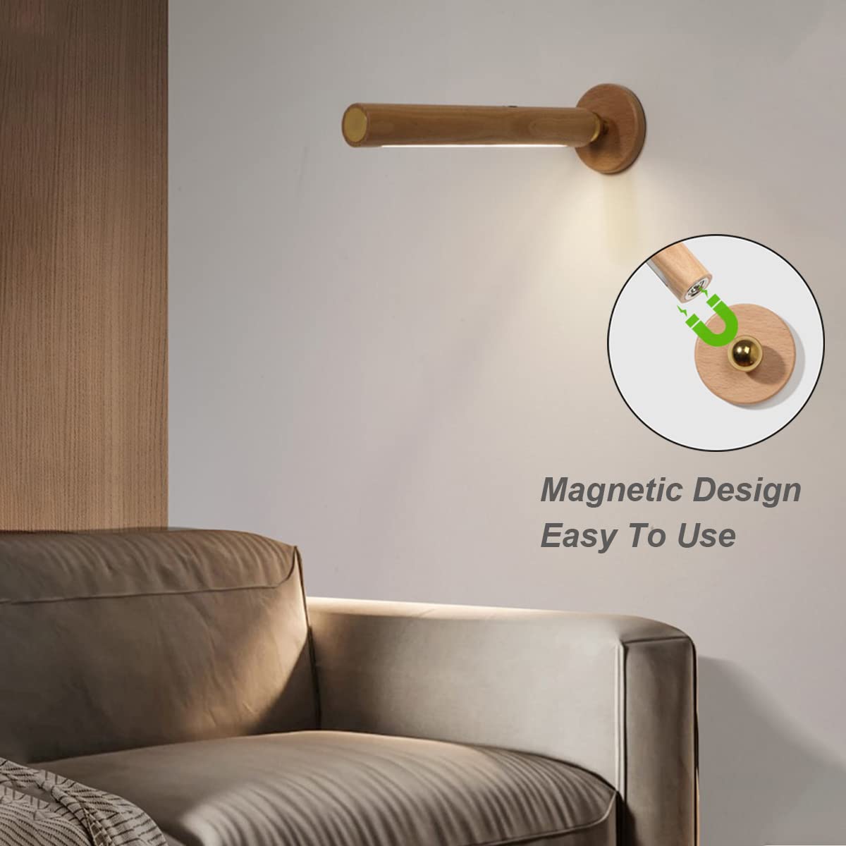 Veilleuse à Détecteur De Mouvement - Veilleuse Rechargeable Activee Avec 3 Temperatures De Couleur Et Intensite Variable Pour Soin Des Yeux 98721961