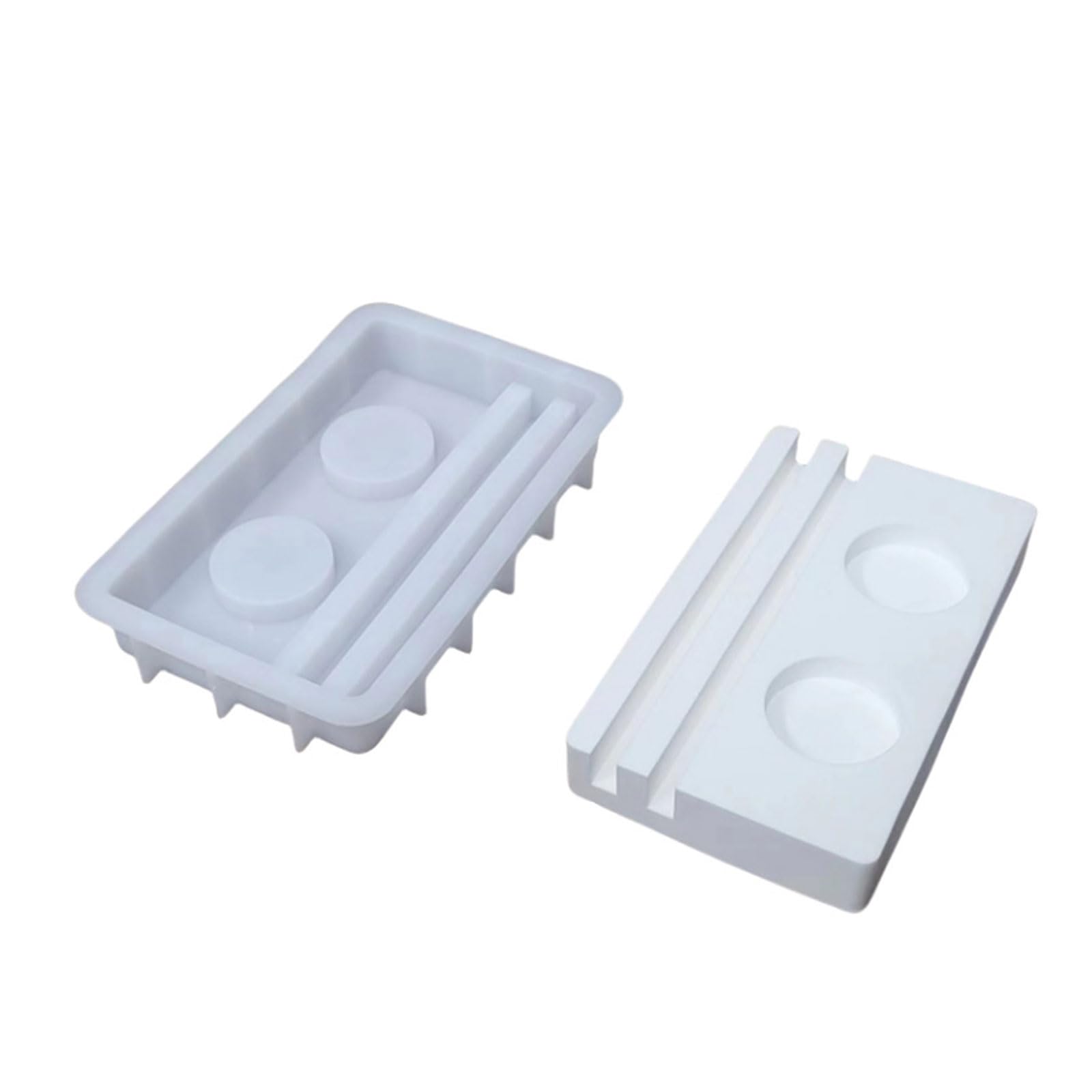Alksubbm Holder Resins Candlesticks Silicone Molds Casting Concrete Table Decorations Holder Candlesticks Silicone Casting