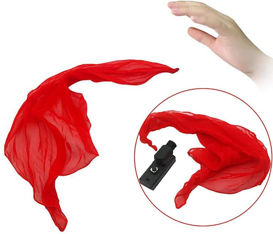Enjoyer Flying Silk Device Magic Silk Tricks Scarves Flight Magic Handkerchief Magic Scarves Gimmick Stage Illusion Magician Accessories