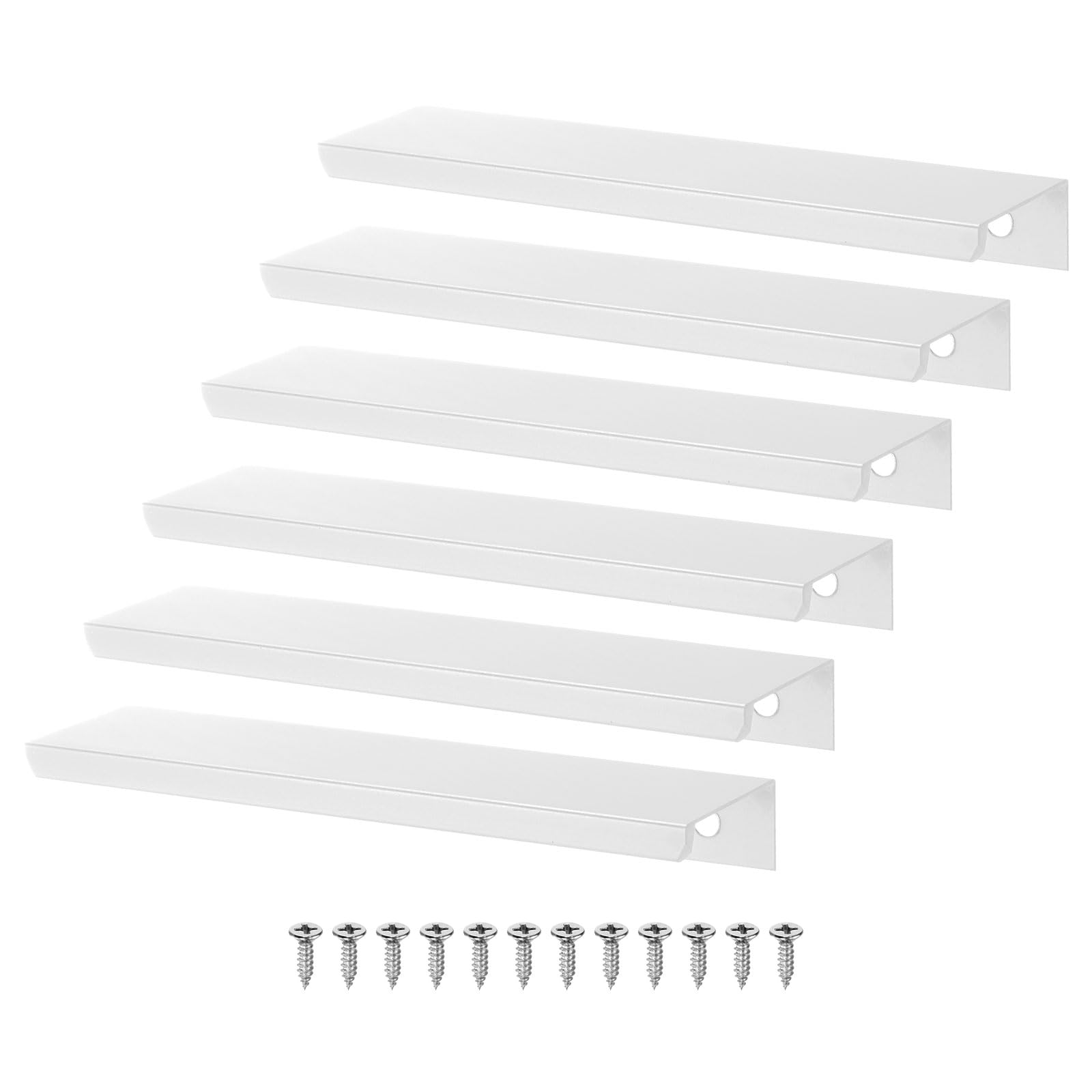 M METERXITY 6-Pack Cabinets Drawers Edge Pulls