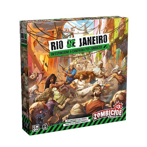 - Zombicide: Seconda Edizione Rio Z Janeiro - Espansione Gioco da Tavolo in Italiano