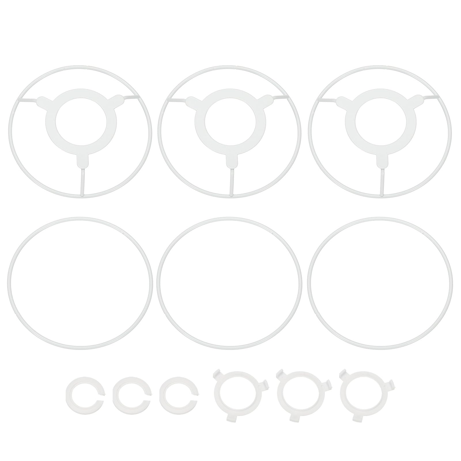 PATIKIL 4.7 Inch Lamp Shade Ring
