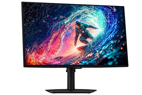 Image of Samsung 27 inch Odyssey QD-OLED G6 Gaming Monitor(Smartchoice) | QHD 2560 x 1440| 240 Hz| 0.03ms | Ergonomic Stand | Pantone Validated| Glarefree | TrueBright 300| G-Sync| Free Sync| LS27HG612SWXXL| Black