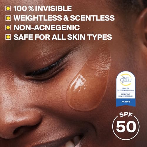 Supergoop! Unseen Sunscreen - SPF 50 - Clear & Invisible Face Sunscreen + Broad Spectrum + Makeup-Gripping Primer - Weightless, Scentless, Oil Free - For All Skin Types & Tones - 1.7 fl oz - Image 4