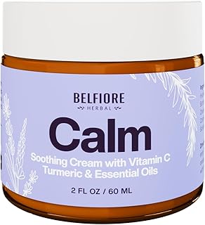 Calm Crema calmante 100% natural, cúrcuma y v...