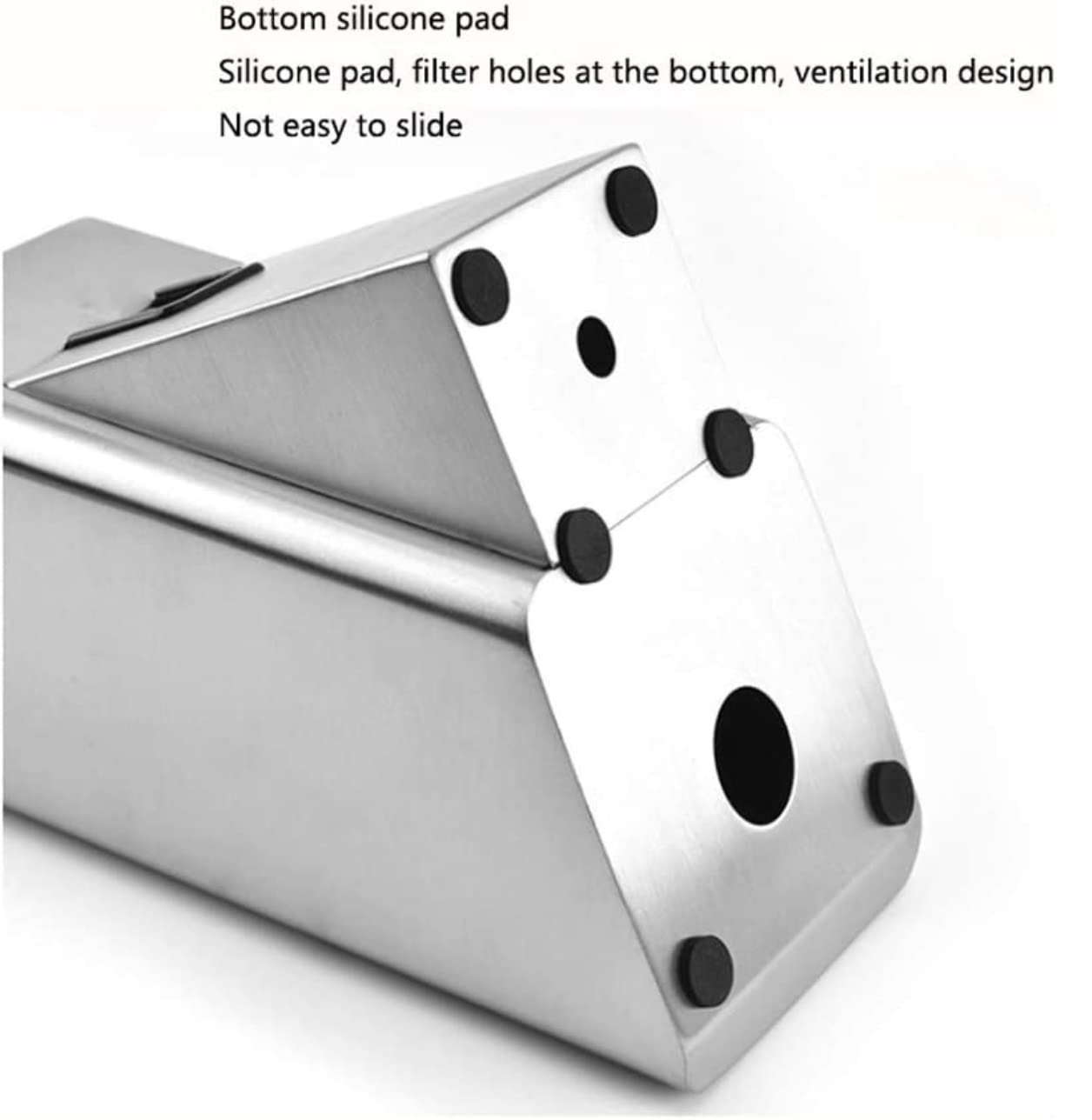 Bloque Cuchillos Cocina Moderno Bloque De Cuchillos Universal De Acero Inoxidable, Soporte para Cuchillos, Organizador De Almacenamiento, Herramienta De Cocina
