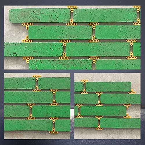 Orange Color 10.0mm Tile Levelling System Ceramic Clips Bathroom Spacers Driveway Panels Spacers Concrete Floor Spacers (Orange Color) - Image 3
