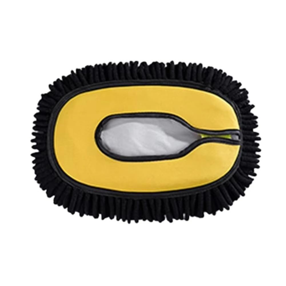 UDSKNV[KSL Car Wash Mop Head Chenille Dust Mop Refill Car Wash Mop Head Removable Chenille Dust Mop Head Refill Reusable Heavy Duty Accessories
