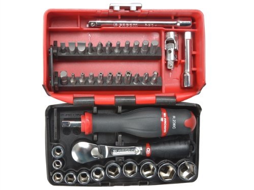 Image of Facom RL.NANO-U1 1/4in Nano Imperial Socket & Bit Set FCMRLNANOU1