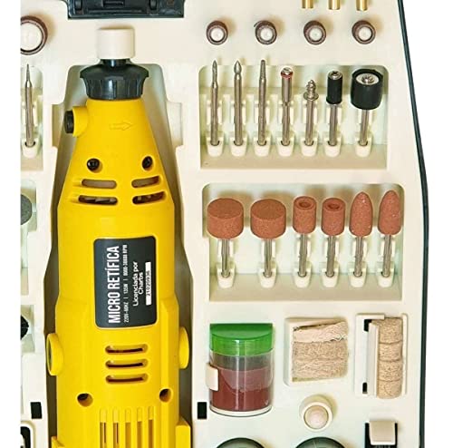 Micro Retífica com 234 Acessórios e Maleta CH2904-X Charbs - 220V
