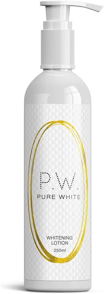 PURE WHITE WHITENING BODY LOTION SKIN WHITENER NOURISHING LIGHT FAIRER SKIN