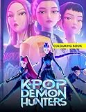 K-Pop’s De-mons Hunter's Coloring Book