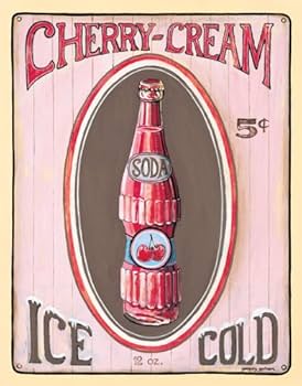 Cream soda ポスター クリームソーダとガレッジパラダイス〖A4サイズ写真ポスターフレーム