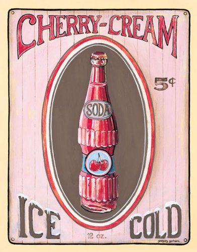 Amazon.com: Classic 50's Era Vending Machine Ice Old Soda Sign