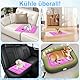 ElevaPulse Hundematte & Katzenmatte, 40x50cm Kühlmatte Hund, Kühlmatte Für Hunde, Kühlmatte Katze, Kühldecke Hund Mit Selbstkühlend Ungiftiges Gel, Hunde Kühlmatte, Für Drinnen, Draußen Und Auto