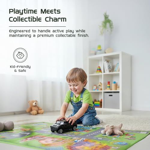 Image of Amazon Brand - Metal Die Cast 1:37 Humm | Black | Collectible & Durable