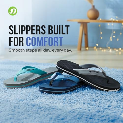 Image of DOCTOR EXTRA SOFT House Slipper for Women's Care Durable | Orthopaedic & Diabetic | Lightweight| Comfortable Footbed |Slippers for Girls & Ladies Daily Use D-05