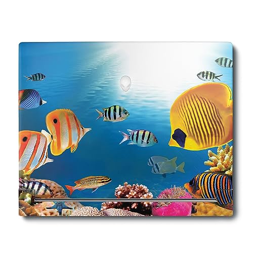 Image of MightySkins Skin Compatible with Alienware X16 R1 (2023) Full Wrap Kit - Tropical Life | Protective, Durable, and Unique Vinyl Decal wrap Cover | Easy to Apply & Change Styles | Made in The USA