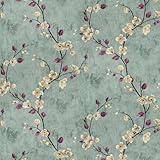 SOON AFTER 17.5”x120” Floral Peel and Stick Wallpaper Flower Tree Contact Paper Self Adhesive Removable Modern Sage Green Wall Paper Decorative Wall Covering Countertop Vinyl Film Roll