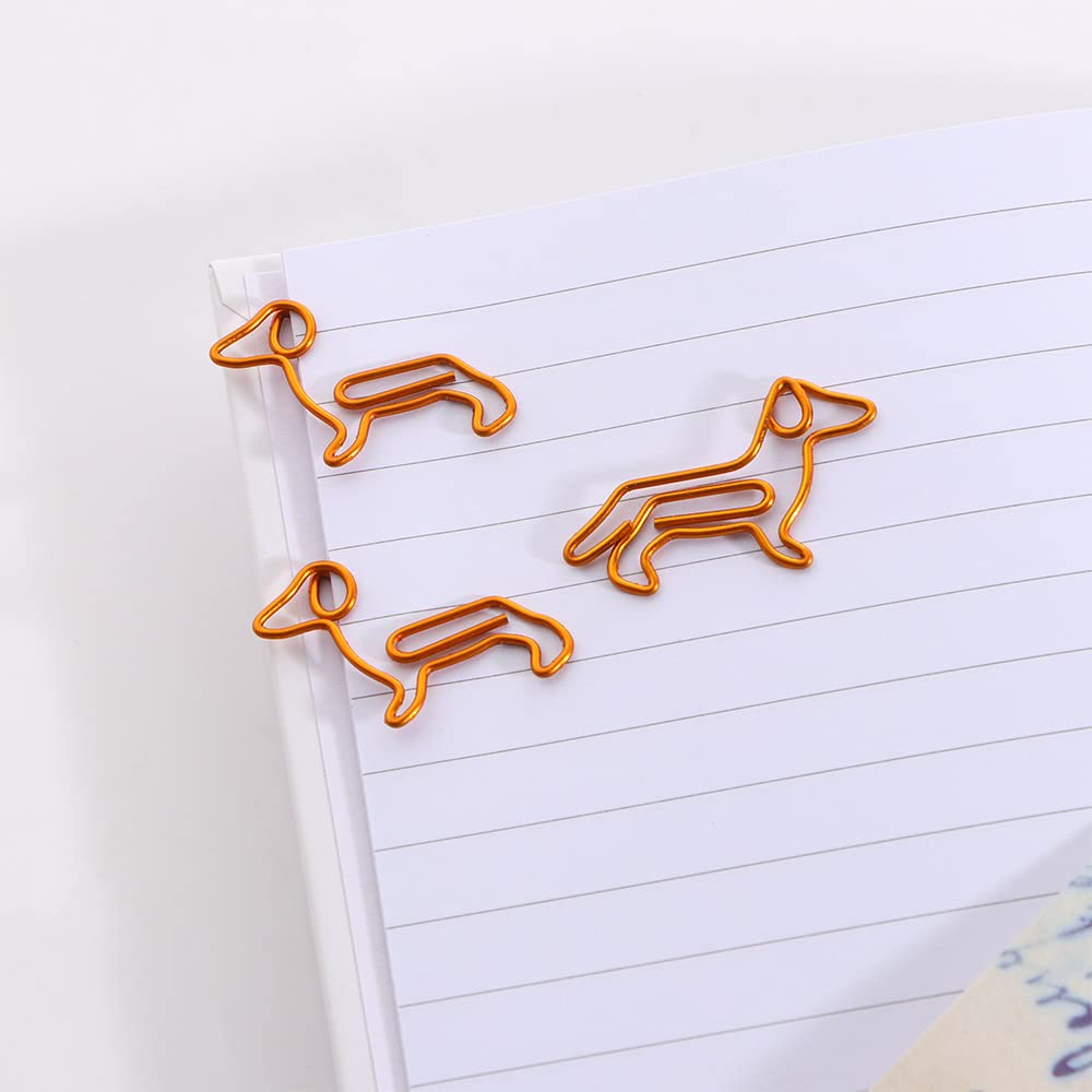 Divertidos Clips De Papel Con Forma De Animal, Marcapáginas De Metal