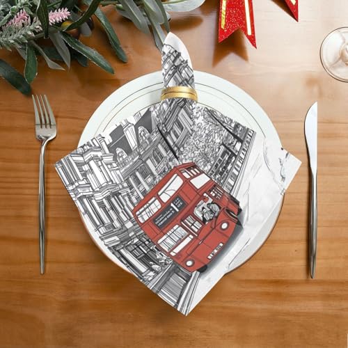Servilletas de Tela Pack 4 Lavables 20x20 Pulgadas miniatura 3