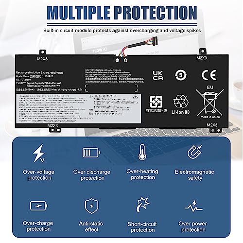L18C4PF3 Laptop Battery for Lenovo ideapad C340-14API C340-14IML C340-14IWL S540-14API S540-14IML S540-14IWL Flex-14IML Flex-14IWL Flex-14API L18M4PF3 L18M4PF4 L18C4PF4 81SS000DUS 81SS0005US by Fancy Buying - Used condition - Image 4