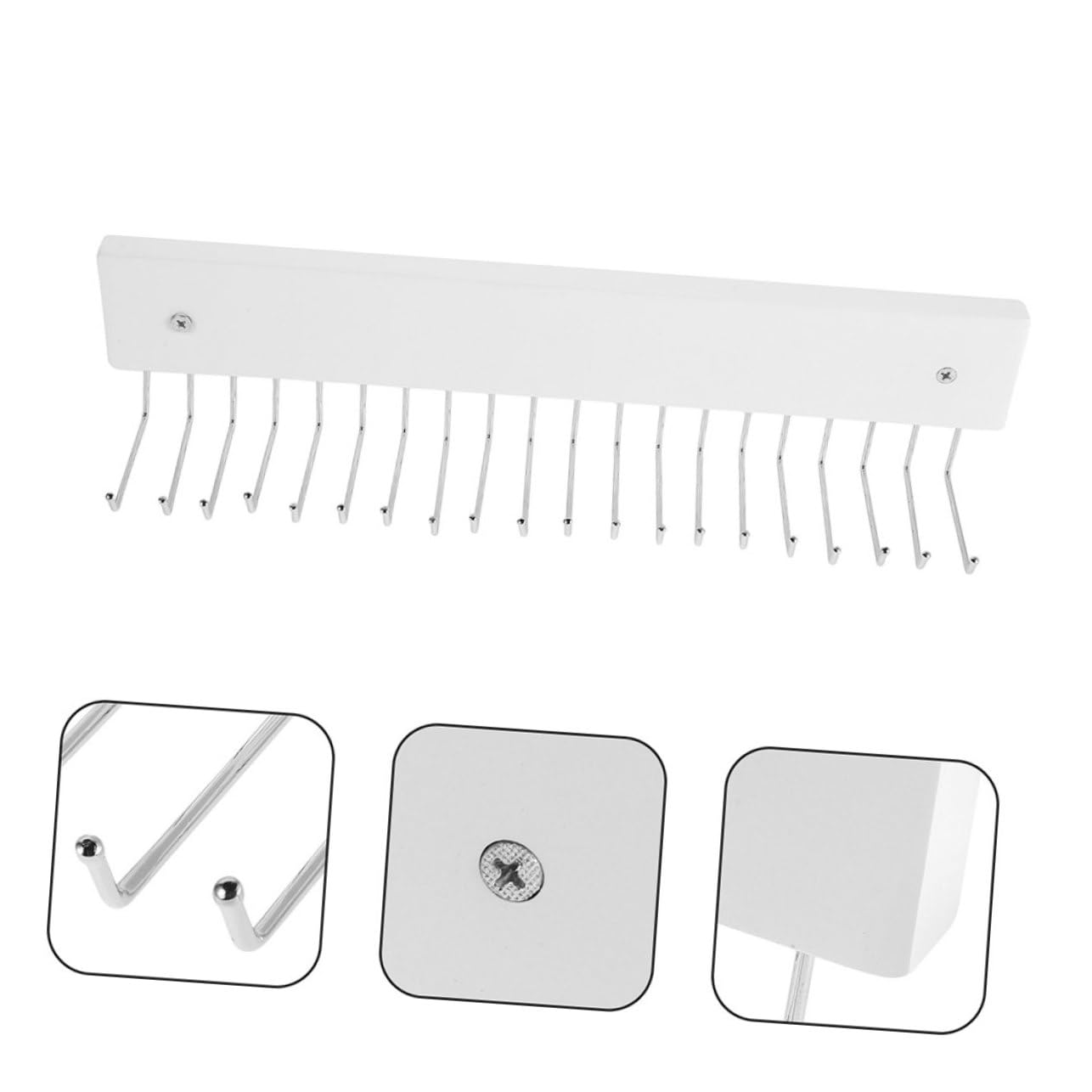 Soporte Rotatorio para Corbatas y Cinturones de 2 Piezas