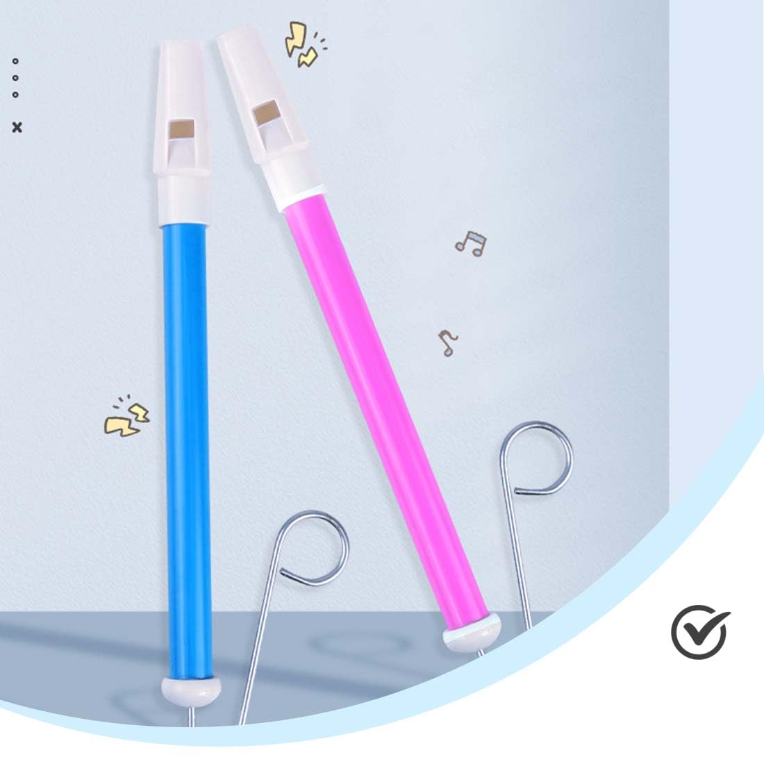 Fischietti A Scorrimento In Plastica | 3 Pezzi, Strumento Musicale Per Bambini, Divertimento Sonoro