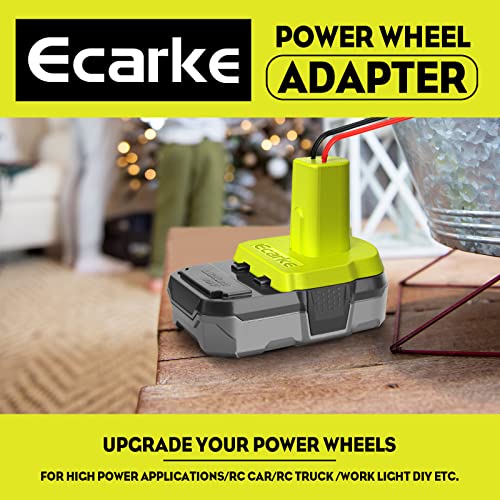 Ecarke SKU06615 For Power Wheels Adaptor For Ryobi 18V One+ P108 P107 P102 Battery Dock Power Connector Rc Toy & Car,E-Bike 12 Gauge Robotics (With Wire Terminals) thumb #5