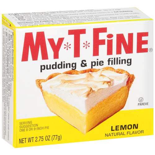 My-T-Fine Pudding and Pie Filling Lemon, 2.75 OZ, 1 CT (Pack-36)