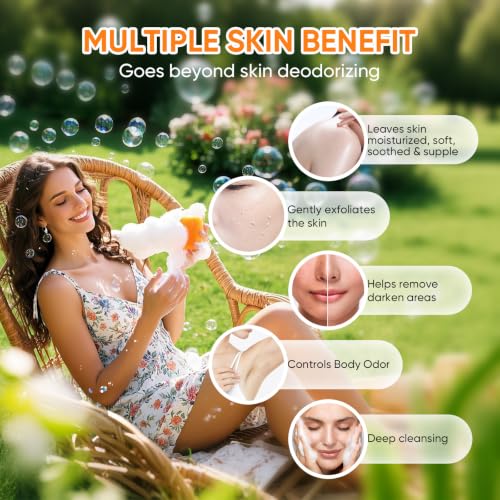 Image of GPP 3 PCS Persimmon Soap Bar for Body Odor Control, 3.53oz /per | Natural Body Wash Soap for for Old People Smell Eliminating Body Odor, Purifying Deodorizing Odor Eliminator for Women & Men