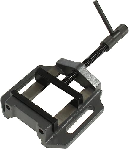 KAKA INDUSTRIAL Tornillo de prensa de taladro, tornillo de sujeción de 4 pulgadas BSM-100N para perforación de precisión, fresado y carpintería