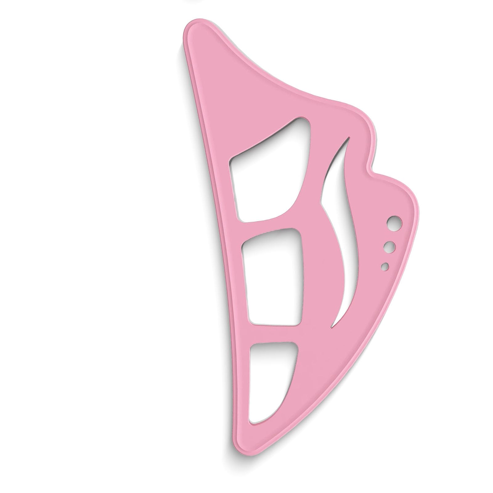 LeeneenEyetour Eyeshadow Tool,5 in 1 New Eyeshadow Assistant Aid Guide Stencils Tool,Professional & Quick Eye Makeup Tool for Women,Beginners (pink)