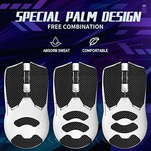 Grip cinta antideslizante para ratón Razer Viper V2 Pro con absorción de sudor 3