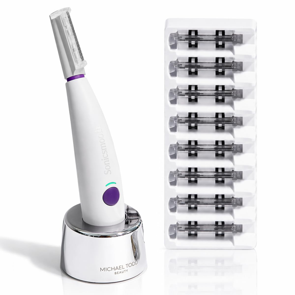 Michael Todd Beauty Sonicsmooth Dermaplane Razor for Women Face