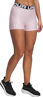 UA HG Armour Shorty Pantalones Cortos, Mujer